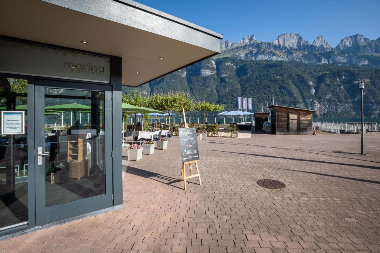 Marina Walensee Hotel انتيرتيرزين المظهر الخارجي الصورة
